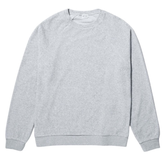 KULE The Terry Franny Sweatshirt - Heather Grey (Size L), NWT, $125 - Picture 1 of 5